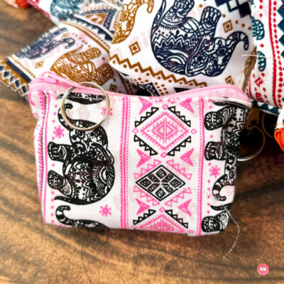 กระเป๋าใส่เหรียญ ช้างไทย